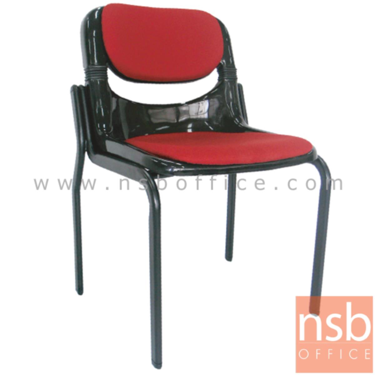 B05A062:เก้าอี้อเนกประสงค์เฟรมโพลี่ รุ่น KT-XE   ขาเหล็กพ่นดำ