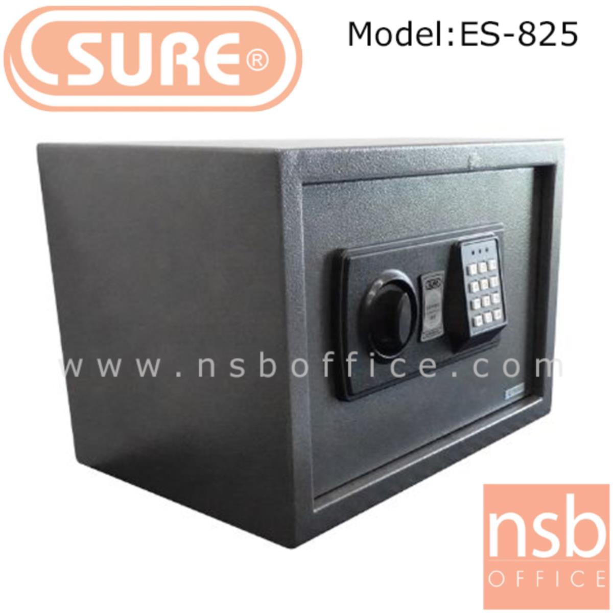 F03A017:ตู้เซฟดิจตอล SR-ES825 น้ำหนัก 5.5 กก. (1 รหัสกด / ปุ่มหมุนบิด)   