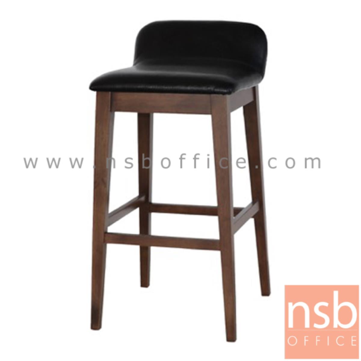 B18A049:เก้าอี้บาร์สูง รุ่น Seal (ซีล) ขนาด 42W cm. โครงไม้