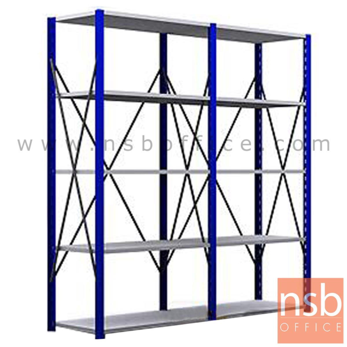 D03A011:ชั้นเหล็ก MR ขนาด 120W*50D (180H - 240H) cm. ชั้นปรับระดับได้ รับน้ำหนัก 150-200 KG/ชั้น