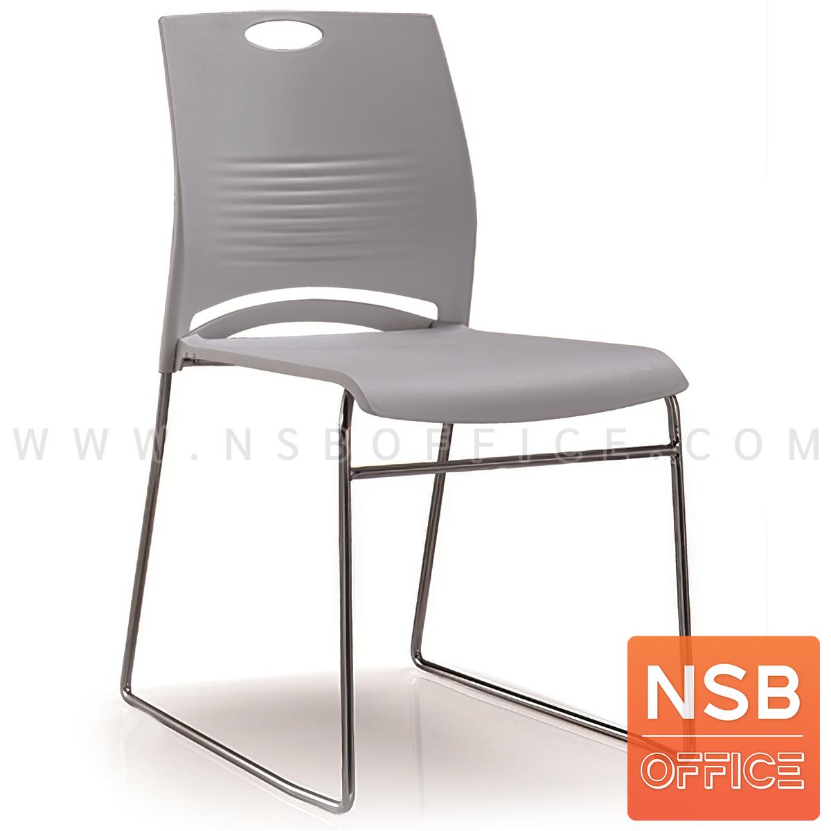 B05A175:เก้าอี้อเนกประสงค์เฟรมโพลี่ รุ่น Brick (บริค) โครงขาเหล็ก 