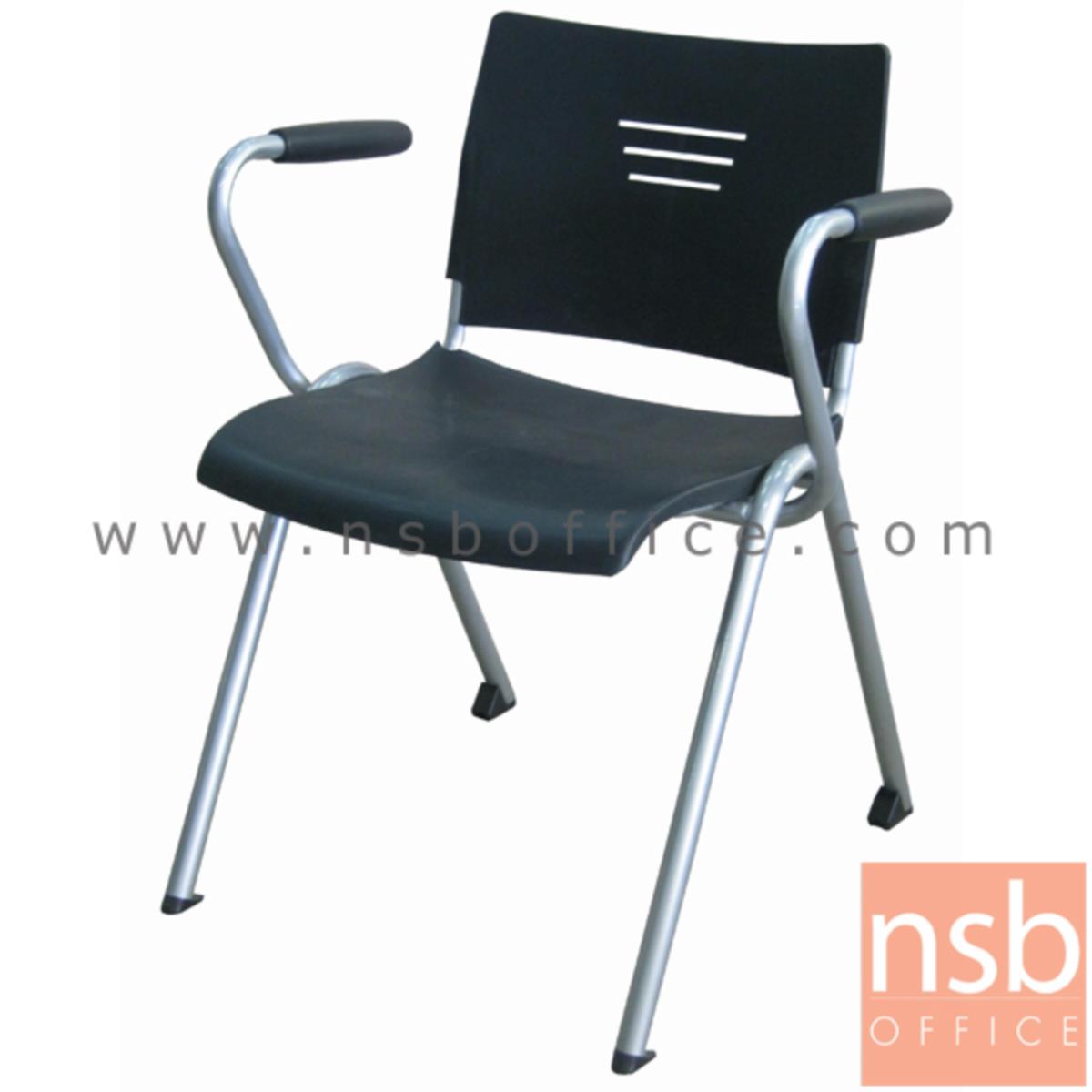 B05A131:เก้าอี้อเนกประสงค์เฟรมโพลี่ รุ่น Merlock (เมอร์ล็อก)  ขาเหล็กพ่นสี epoxy