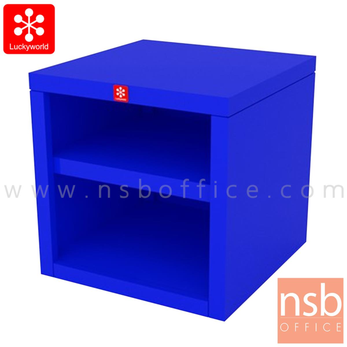 E31A091:ชั้นเหล็กอเนกประสงค์ 2 ช่อง รุ่น Thornton (ทอร์นตัน) ขนาด 45W*45H cm. 