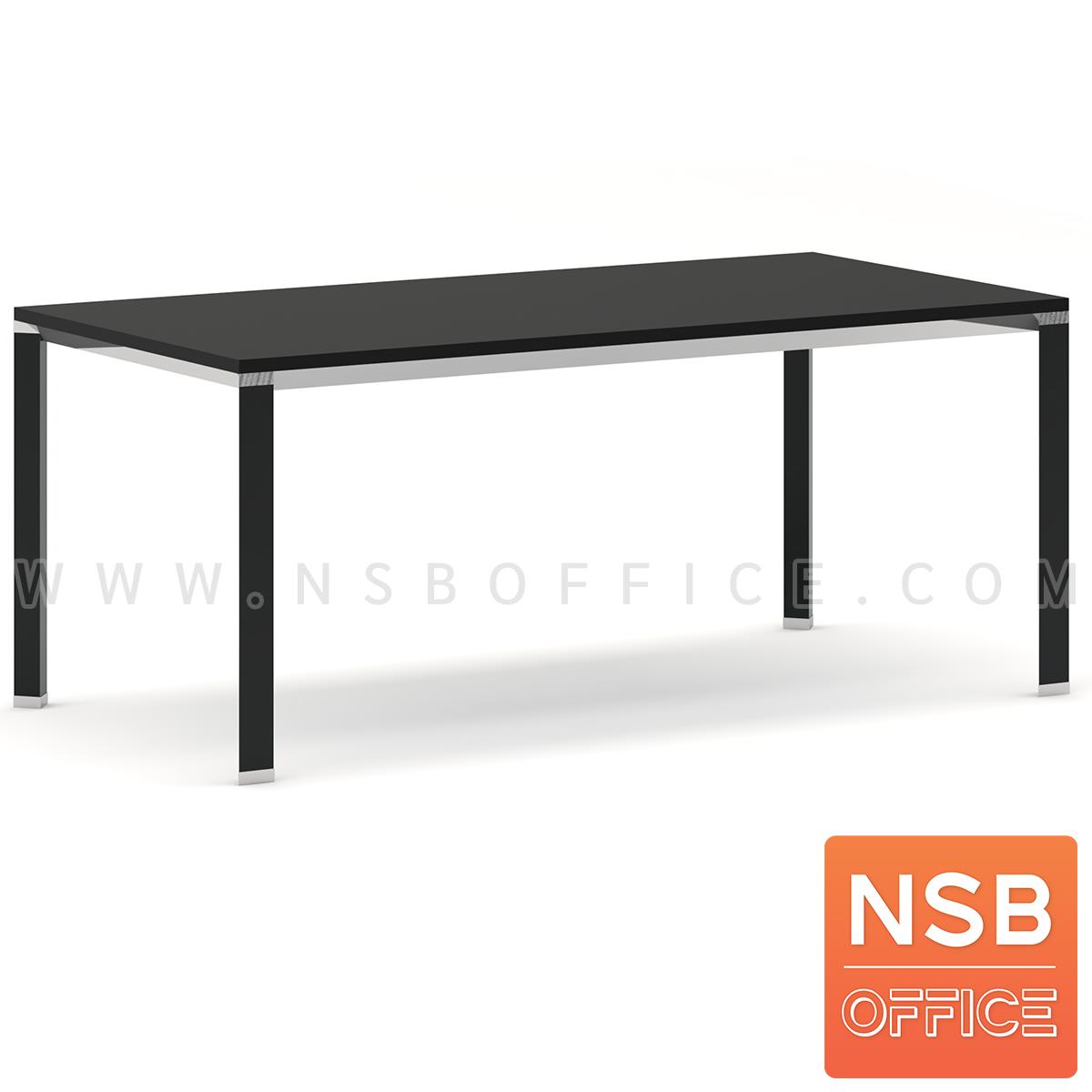 A30A013:โต๊ะผู้บริหารทรงสี่เหลี่ยม รุ่น TY-1890 ขนาด 180W cm. พร้อมปุ่มปรับระดับ ขาเหล็ก