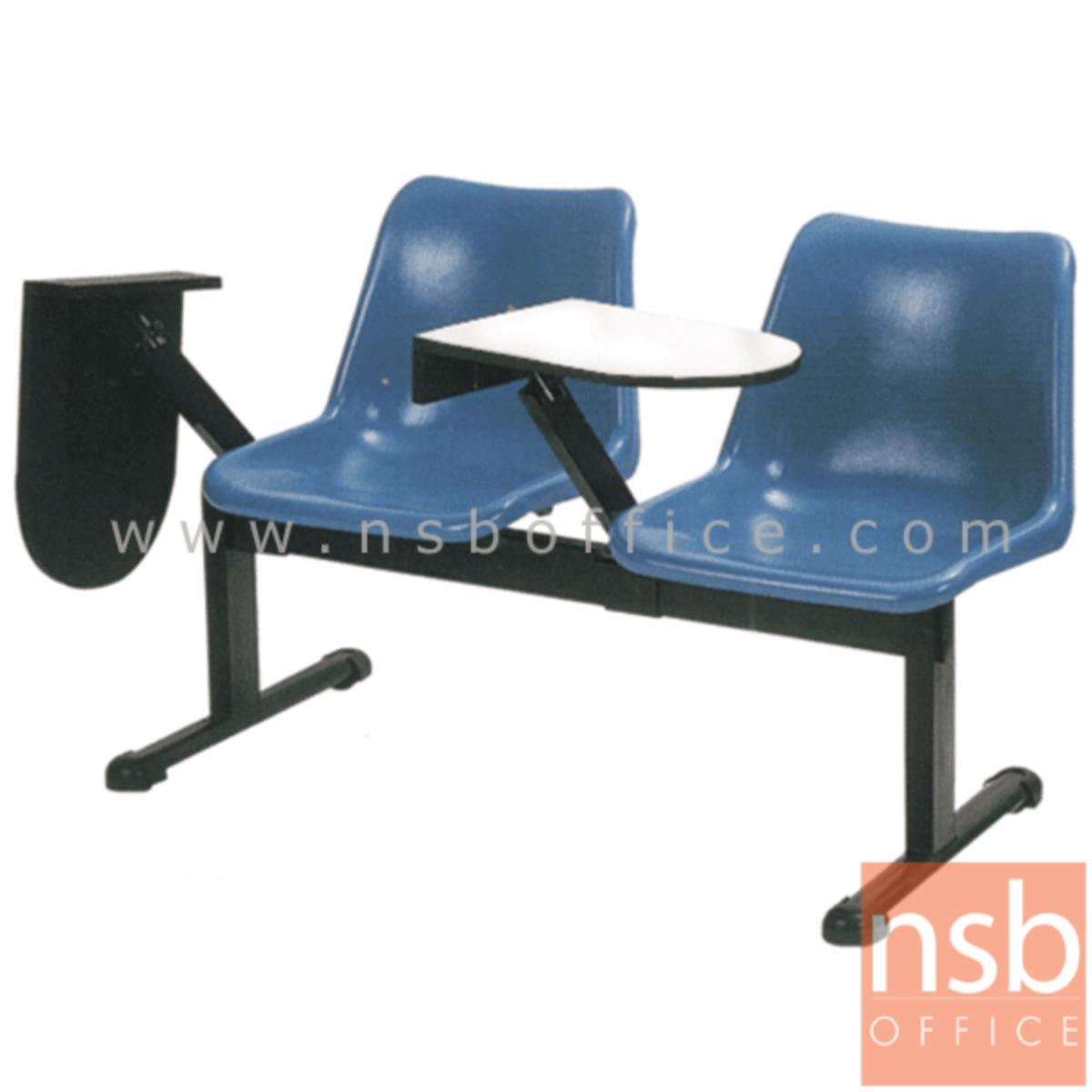 เก้าอี้เลคเชอร์แถวเฟรมโพลี่ รุ่น D170 2 ,3 , และ 4 ที่นั่ง ขาเหล็กเหลี่ยม
