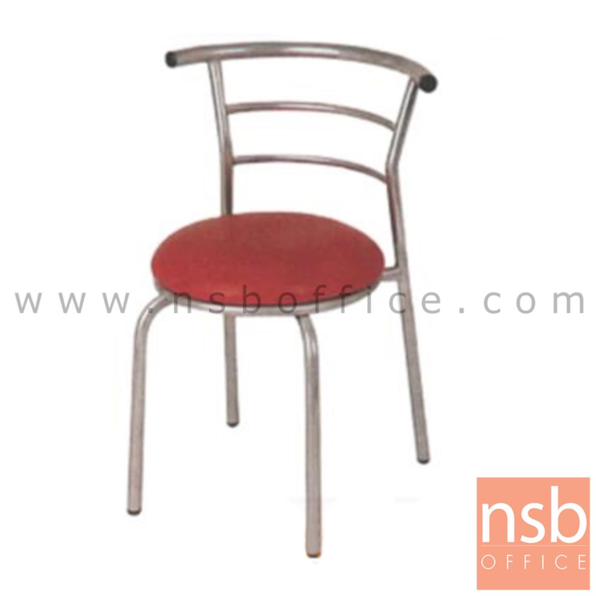 B05A077:เก้าอี้อเนกประสงค์ รุ่น  KSS-83A  ขาเหล็กชุบโครเมี่ยม