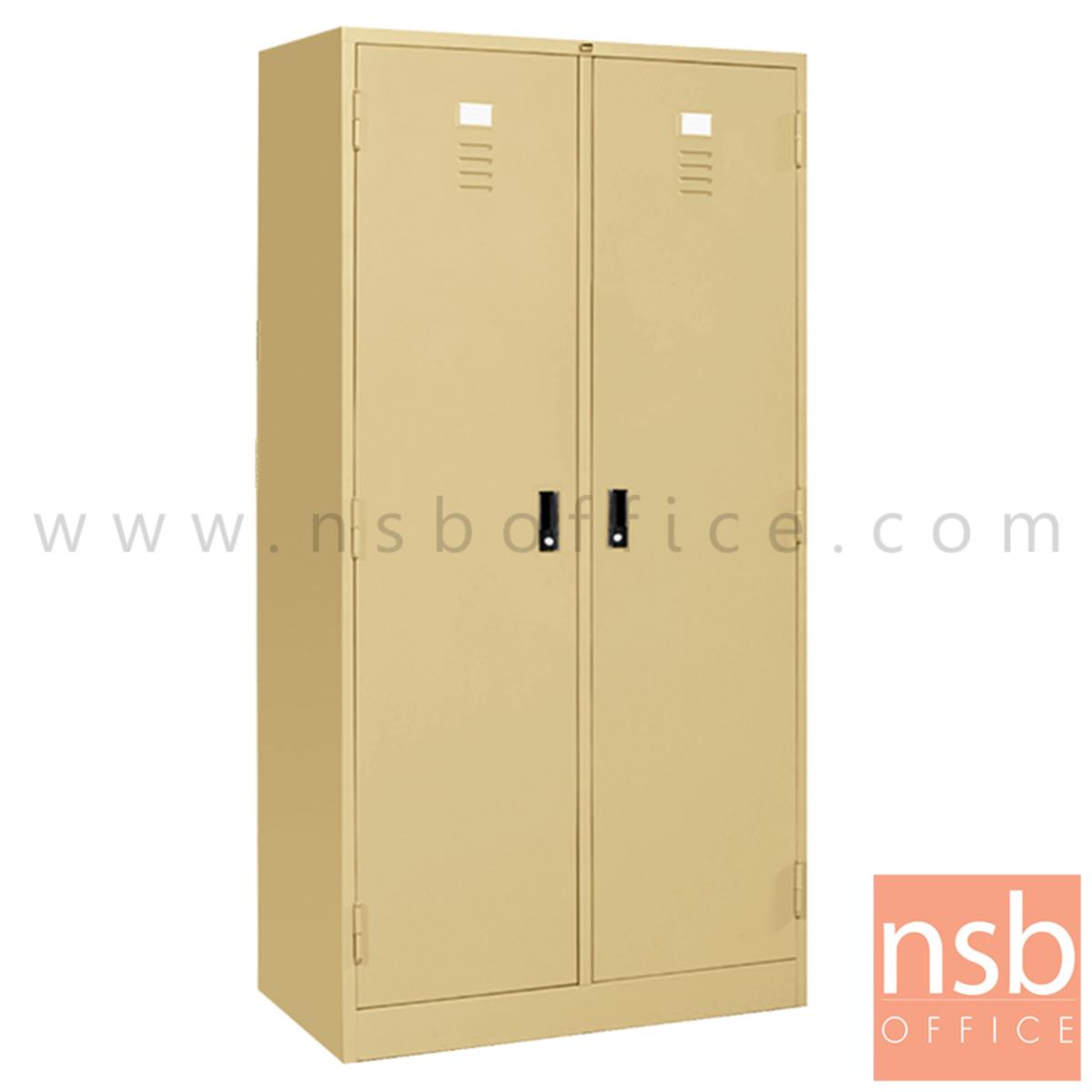 E03A040:ตู้เสื้อผ้าบานเปิดมีคั่นกลาง รุ่น ICN-2W ขนาด 91.5W*53.5D*183H cm.  