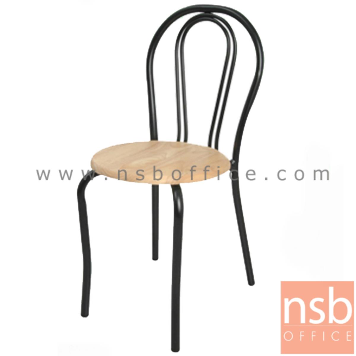 B20A044:เก้าอี้อเนกประสงค์เหล็ก รุ่น FRESHY-BW  ขาเหล็กพ่นดำ