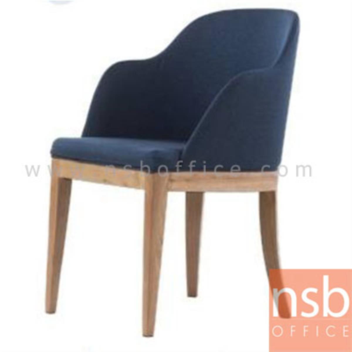 B29A341:เก้าอี้รับรอง รุ่น Tango-small หุ้มหนังเทียม และหุ้มผ้า ขาไม้ยางตรง