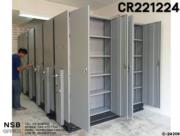 ตู้รางเลื่อนระบบพวงมาลัย 9 ตู้ แบบ 2 ตอน